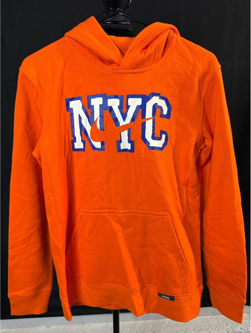 Nike Knicks Club Logo City Edition Hoodie Youth Size Large 14/16
